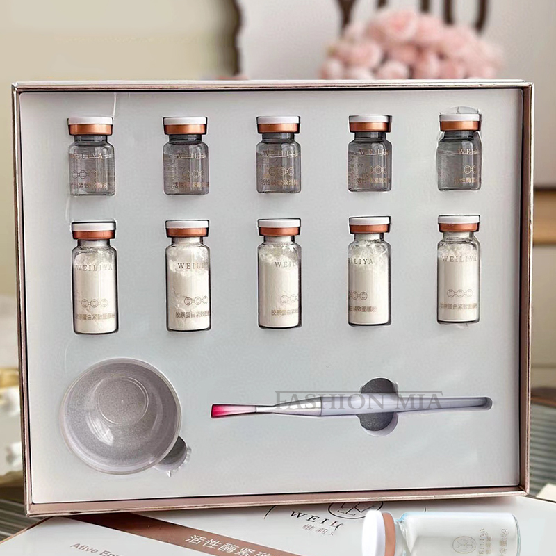 Luxury Skincare Korea - ชุดมาส์กคอลลาเจนเปปไทด์จากเกาหลี ช่วยยกกระชับใบหน้า มาส์กไหมยกกระชับผิว ไฮยาลูรอน ฟื้นฟูผิวขาวกระจ่างใส