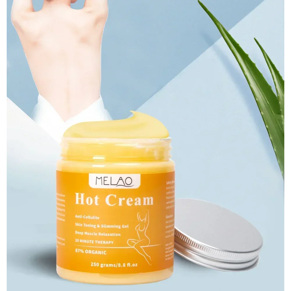 Luxury Skincare Korea - ครีมเมลาโอฮอตครีม 250 กรัม เจลนวดตัวลดเซลลูไลท์ ครีมสลายไขมันลดน้ำหนัก ครีมกระชับสัดส่วน