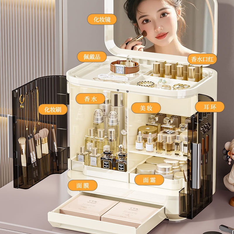 กล่องเก็บเครื่องสำอาง, กระจก,  - Luxury High End Skincare บทวิจารณ์และราคา