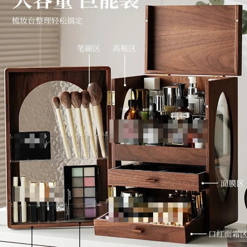 กล่องเก็บเครื่องสำอาง ไม้ วางบ - Luxury High End Skincare บทวิจารณ์และราคา