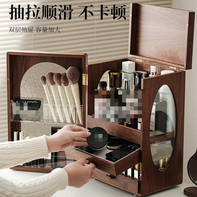 กล่องเก็บเครื่องสำอาง ไม้ วางบ - Luxury High End Skincare บทวิจารณ์และราคา