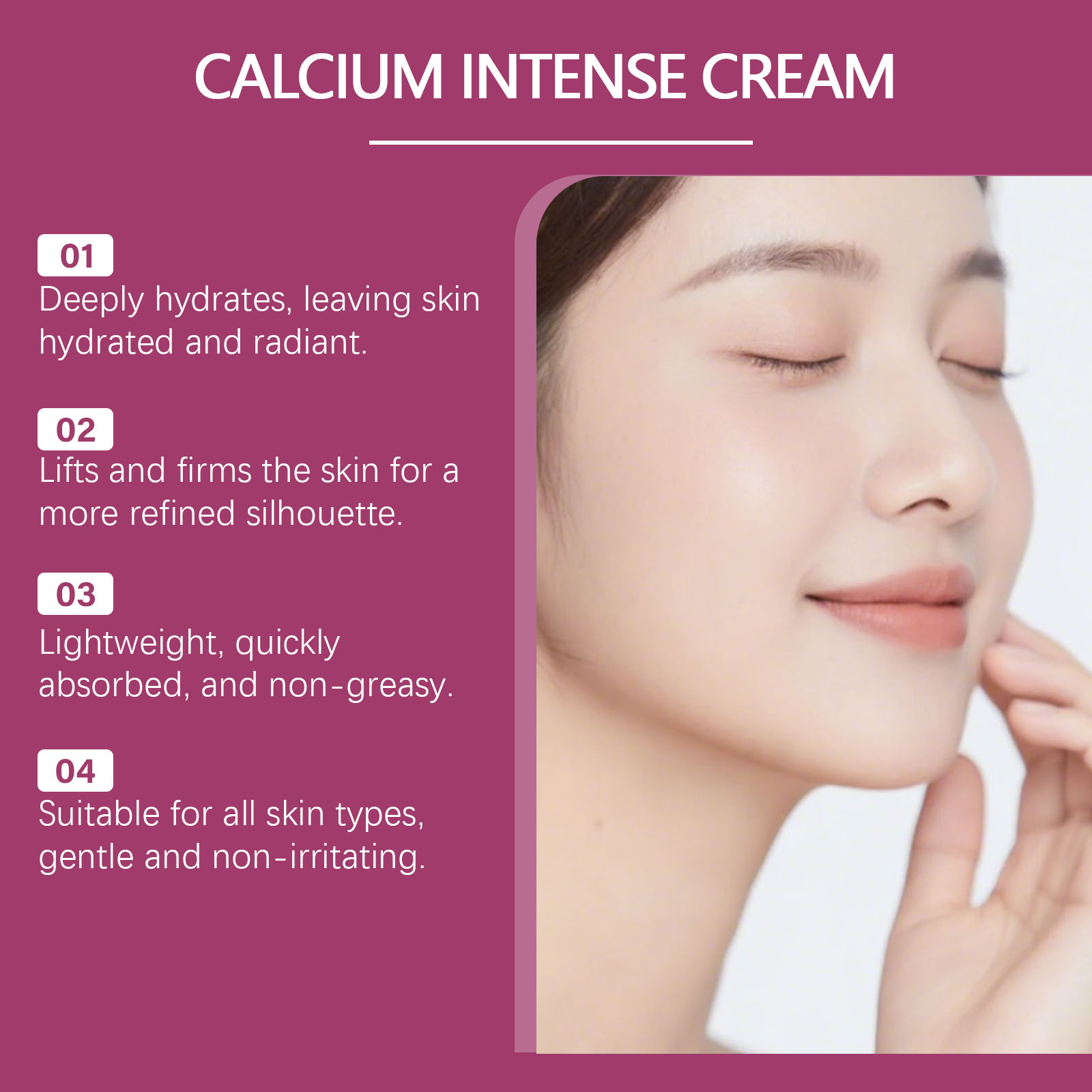 แคลเซียมเข้มข้น ครีมกระชับผิว  - Luxury Skincare Brands บทวิจารณ์และราคา