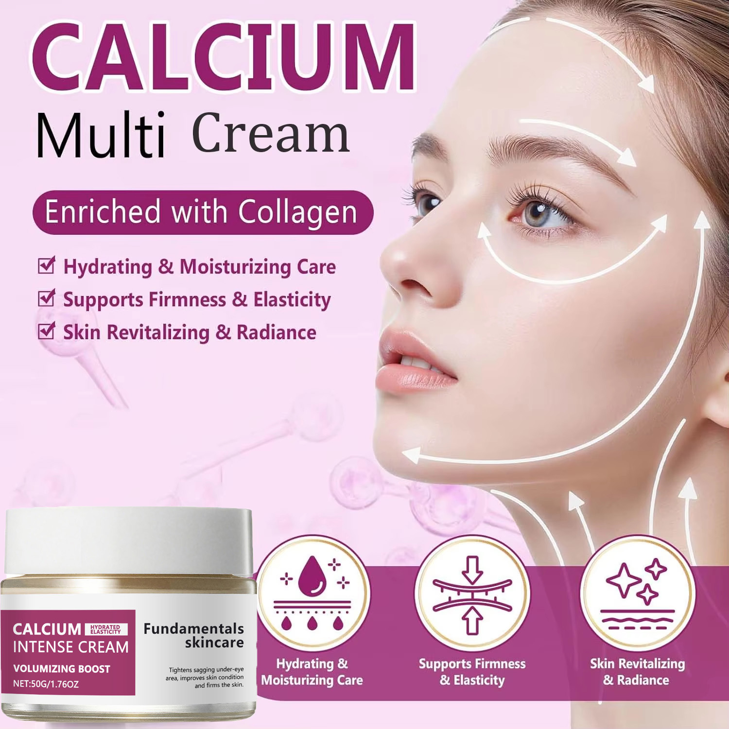 แคลเซียมเข้มข้น ครีมกระชับผิว  - Luxury Skincare Brands บทวิจารณ์และราคา