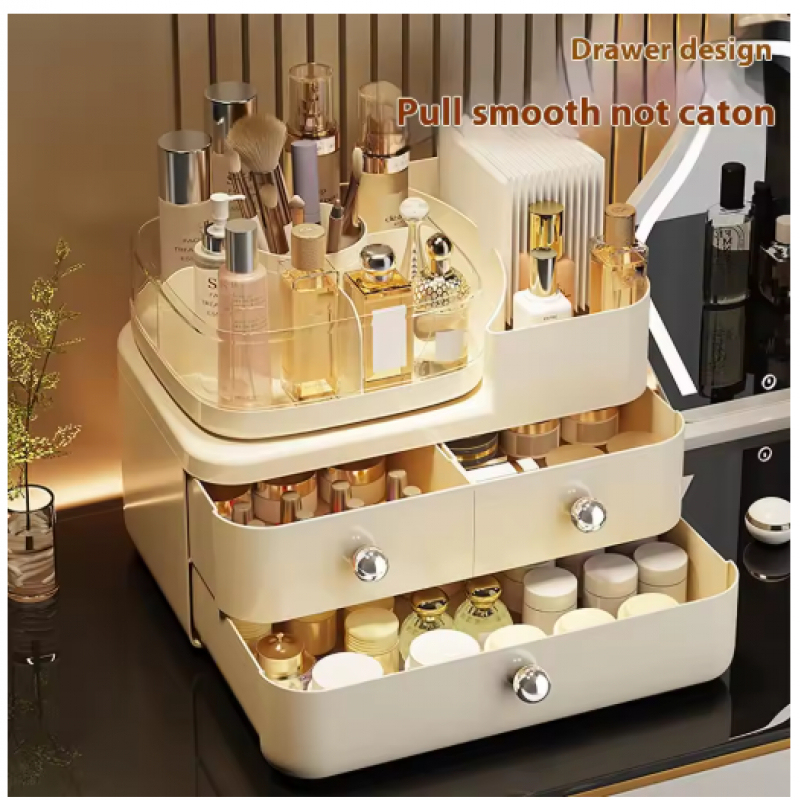 โต๊ะเครื่องแป้งแบบมีลิ้นชักเก็ - Luxury High End Skincare บทวิจารณ์และราคา