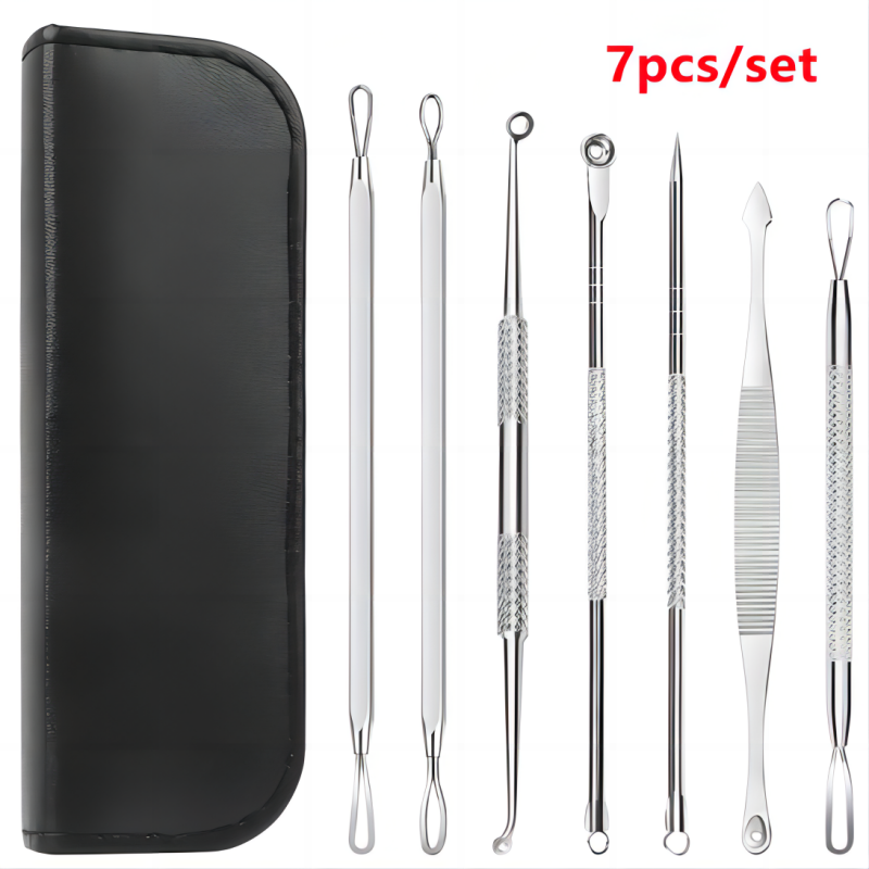 7 ชิ้น Blackhead Remover ชุดเข - Luxury Skincare Acne บทวิจารณ์และราคา