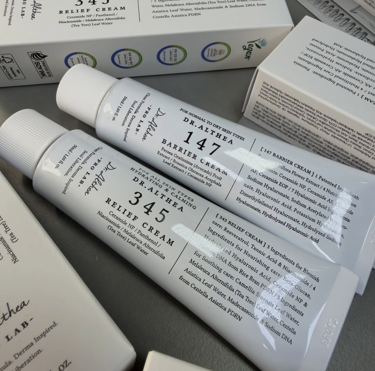 ดร.อัลเธีย แบรนด์ 345 รีลีฟ คร - Luxury Skincare Korea บทวิจารณ์และราคา