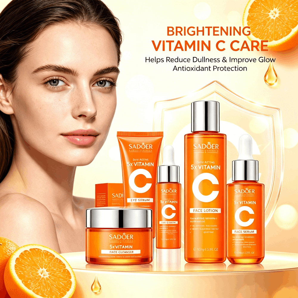 ชุดผลิตภัณฑ์ดูแลผิวหน้า SADOER - Luxury Skincare Set บทวิจารณ์และราคา