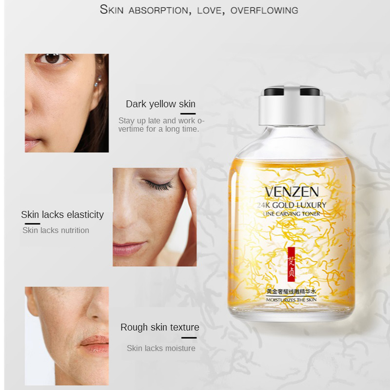 24K Gold Luxury Line แกะสลัก T - Luxury Skincare Acne บทวิจารณ์และราคา