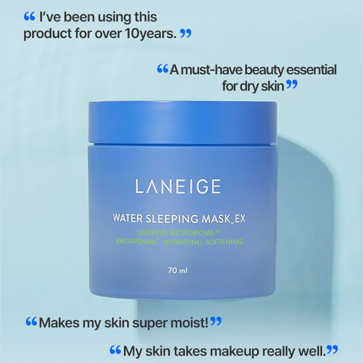 LANEIGE วอเตอร์สลีปปิ้งมาส์ก 7 - Luxury Skincare Korea บทวิจารณ์และราคา