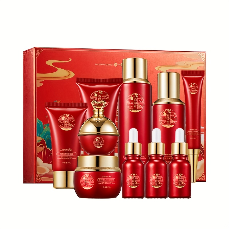 ชุดผลิตภัณฑ์บำรุงผิวหน้า Qilin - Luxury Skincare Set บทวิจารณ์และราคา